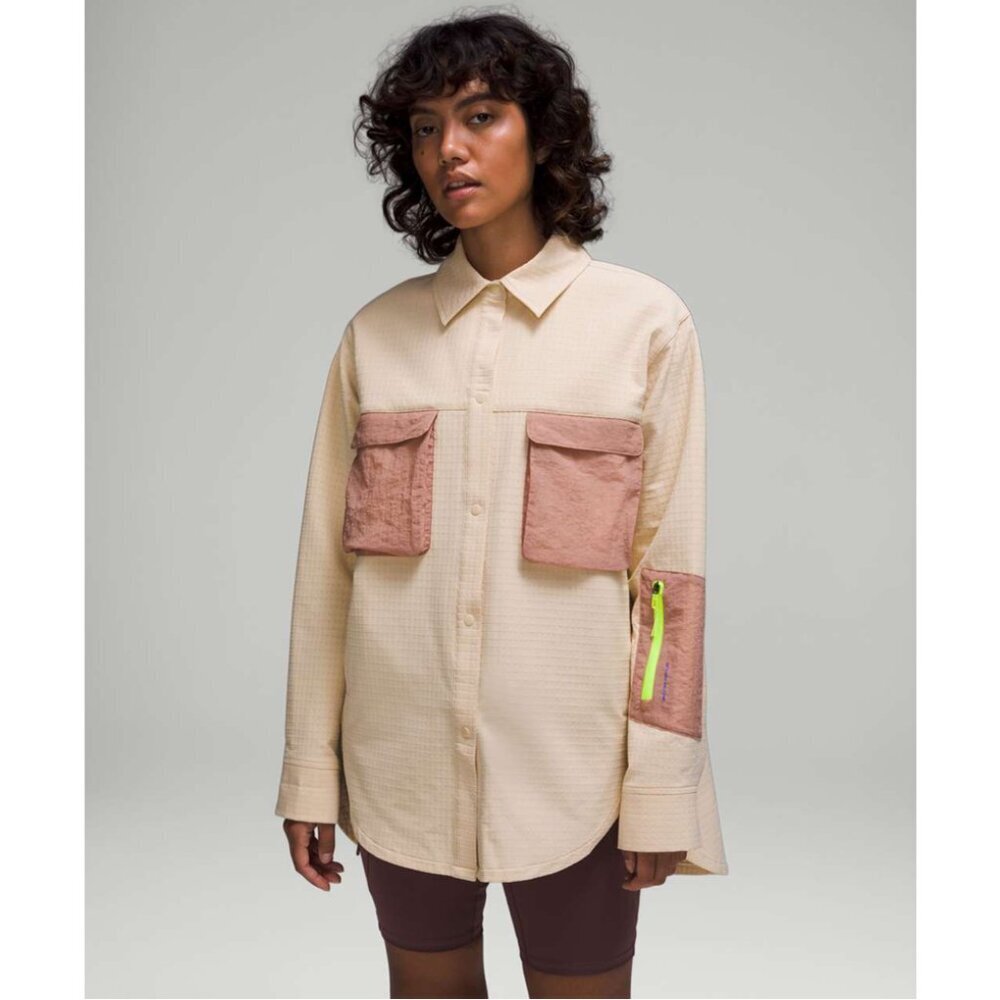 Lululemon Grid Fleece Hiking Overshirt - Picture 2 of 16